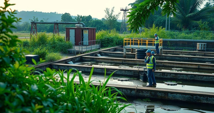 Empresa de estação de tratamento de esgoto garante soluções sustentáveis para o saneamento básico Empresa de estação de tratamento de esgoto garante soluções sustentáveis para o saneamento básico